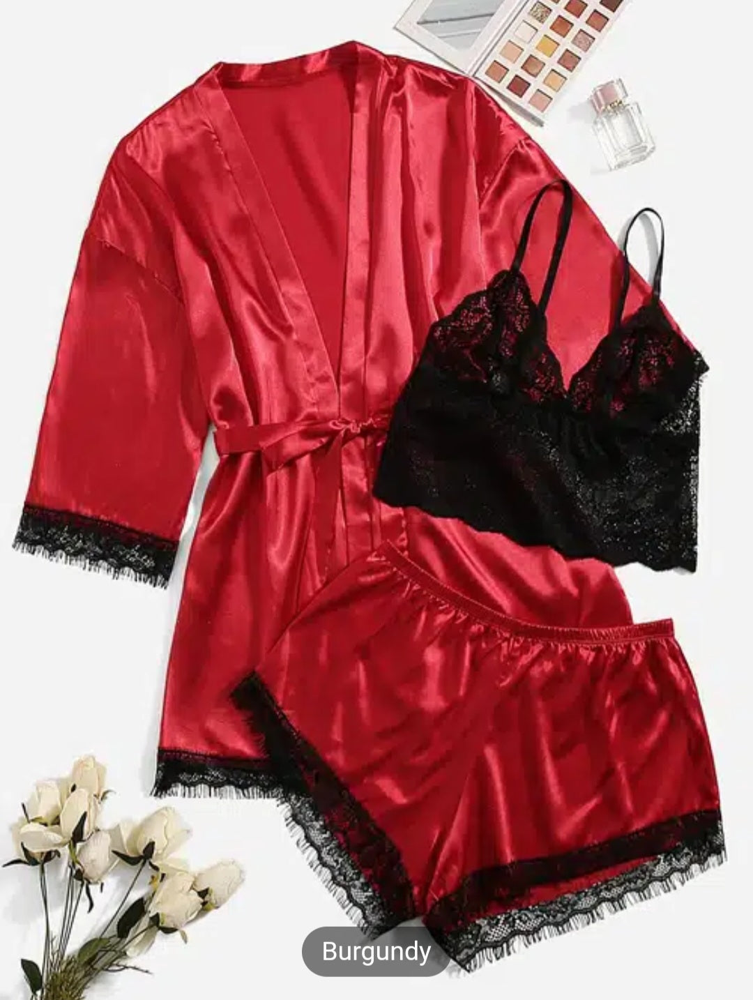 Sexy Lingerie Robe Set